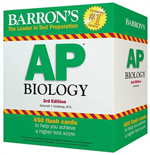 9781438076119: AP Biology Flash Cards (Barron's AP)