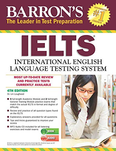 Beispielbild fr Barron's IELTS with MP3 CD : International English Language Testing System zum Verkauf von Better World Books