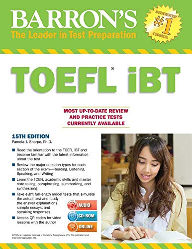 9781438076256 Barron S Toefl Ibt With Cd Rom And Mp3