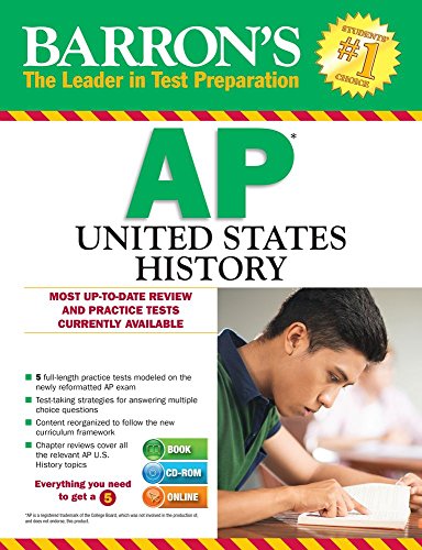 9781438076348: Barron's AP United States History with CD-ROM