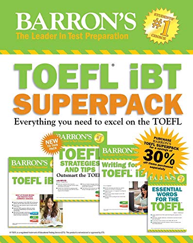 Beispielbild fr TOEFL iBT Superpack, 3rd Edition zum Verkauf von HPB-Red