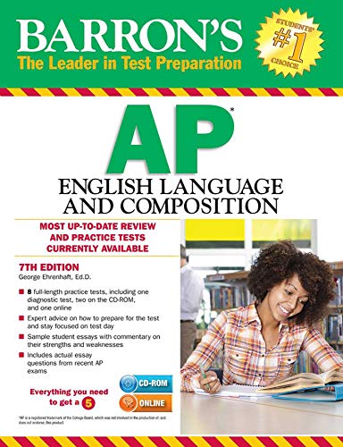 Stock image for Barron's AP English Language and Composition [With CDROM] for sale by ThriftBooks-Atlanta