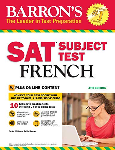9781438077673: SAT Subject Test French with Online Tests