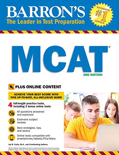 9781438077925: MCAT with Online Tests (Barron's Test Prep)