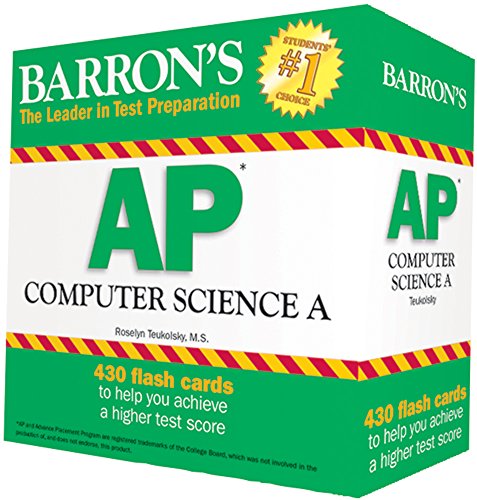 Beispielbild fr AP Computer Science A Flash Cards zum Verkauf von Studibuch