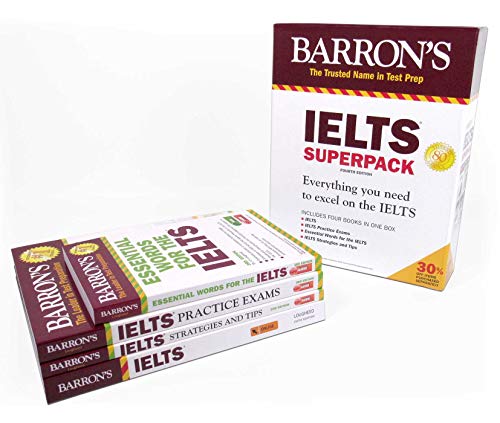 Stock image for IELTS Superpack (Barron's Test Prep) for sale by HPB-Red