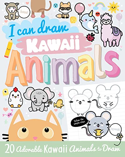 Stock image for I Can Draw Kawaii Animals for sale by ThriftBooks-Atlanta