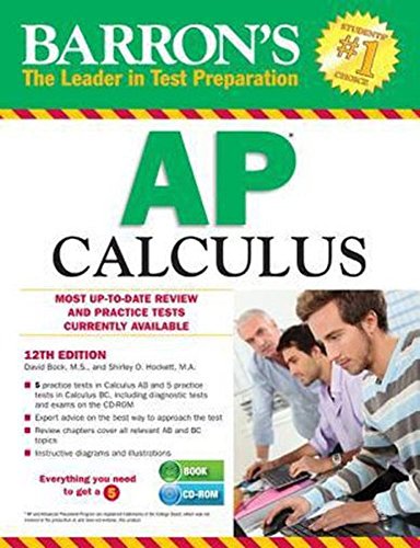 9781438093130: Barron's AP Calculus , 12th Edition [With CDROM]