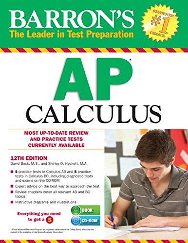 9781438093130: Barron's AP Calculus , 12th Edition [With CDROM]