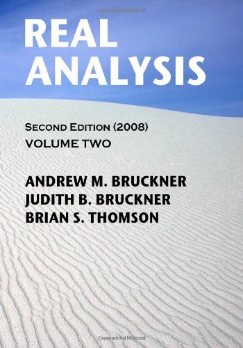 9781438220789: Real Analysis: Second Edition (2008): Volume 2