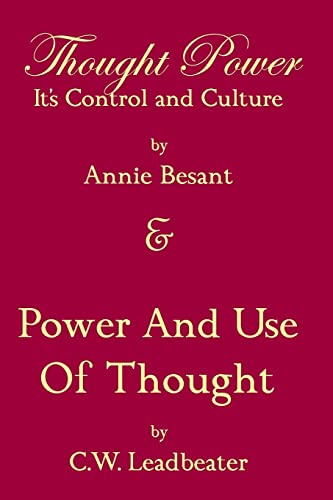9781438259192: Thought Power: Its Control and Culture & Power and Use of Thought