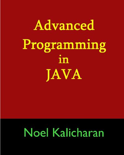 Imagen de archivo de Advanced Programming in Java a la venta por Revaluation Books
