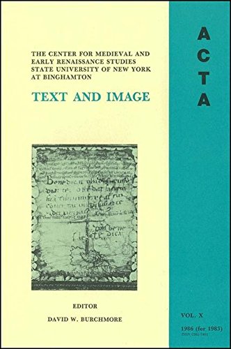 9781438438467: ACTA Volume #10: Text and Image (Center for Medieval and Renaissance Studies)