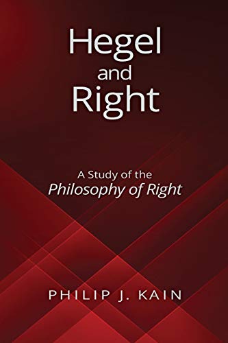 Stock image for Hegel and Right for sale by Books Unplugged