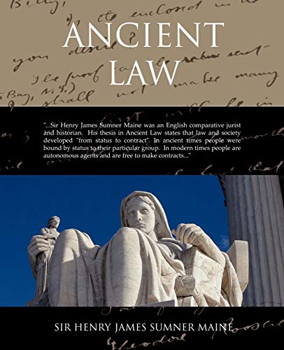 Stock image for Ancient Law for sale by Lucky's Textbooks