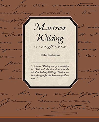 Mistress Wilding (9781438511511) by Sabatini, Rafael