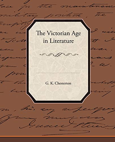 Stock image for The Victorian Age in Literature for sale by Chiron Media