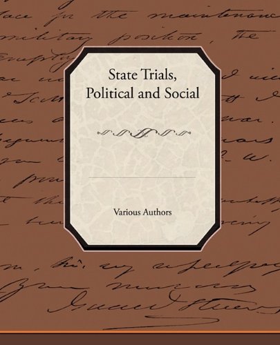 State Trials, Political and Social (9781438525051) by Various Authors