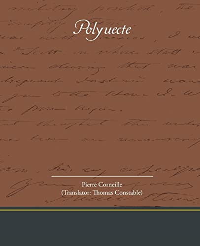 Polyuecte (9781438535548) by Corneille, Pierre