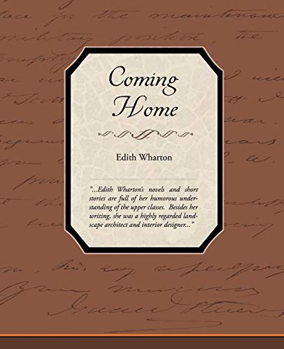 Coming Home (9781438573441) by Wharton, Edith