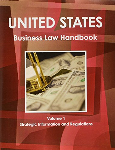 Imagen de archivo de Us Business Law Handbook a la venta por The Book Bin