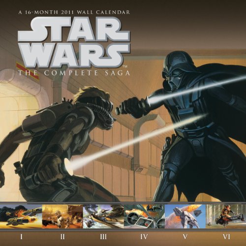 9781438807300: Star Wars the Saga 2011 Calendar