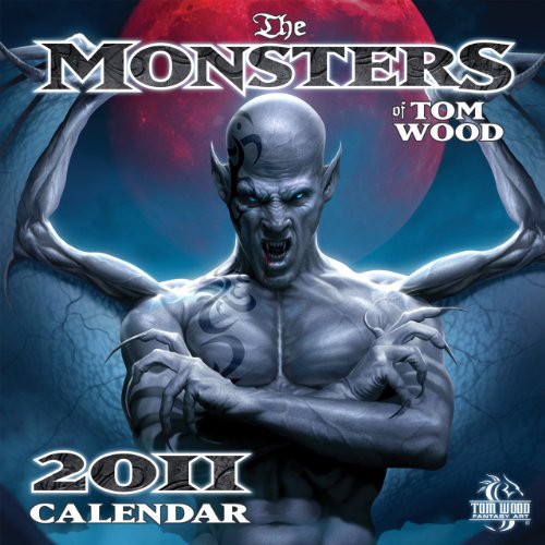 Stock image for Tom Wood - Monsters 2011 Wall Calendar for sale by Rainy Day Books