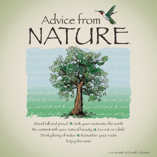 9781438815848: Advice From Nature 2012 Linen Wall Calendar