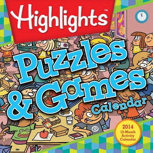 Beispielbild fr Highlights Puzzles & Games Activity 2014 Calendar zum Verkauf von Irish Booksellers
