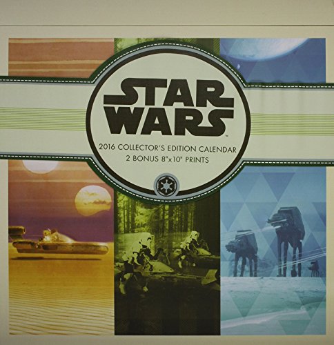 Stock image for Star Wars Saga 2016 Collectors Edition Wall Calendar for sale by Books-FYI, Inc.