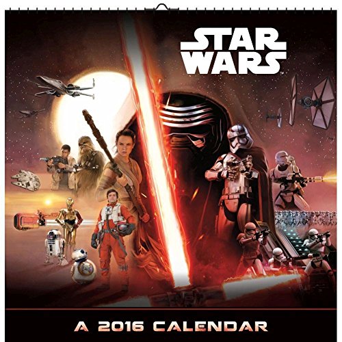 Stock image for Star Wars Episode VII 2016 Deluxe Wall Calendar for sale by Ergodebooks