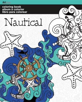 Beispielbild fr Trends International Adult Coloring Book, Nautical Designs zum Verkauf von SecondSale