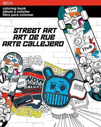 Imagen de archivo de Trends International Adult Coloring Book, Street Art Designs a la venta por HPB-Emerald