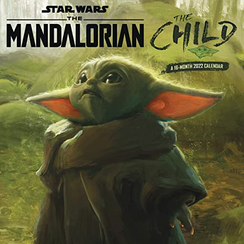 2022 Star Wars  The Mandalorian   The Child Wall Calendar