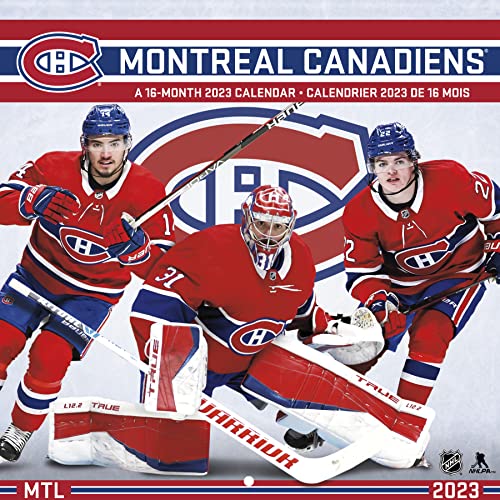 Beispielbild fr 2023 NHL Montreal Canadiens Wall Calendar (Bilingual French) (French Edition) zum Verkauf von GF Books, Inc.