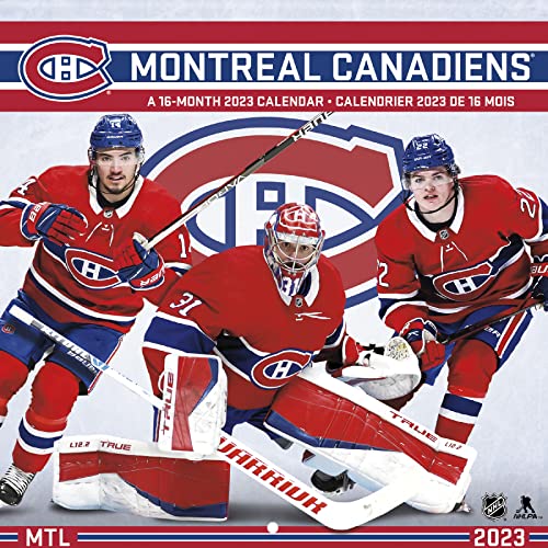 Beispielbild fr 2023 NHL Montreal Canadiens Mini Wall Calendar (Bilingual French) (French Edition) zum Verkauf von Books Unplugged