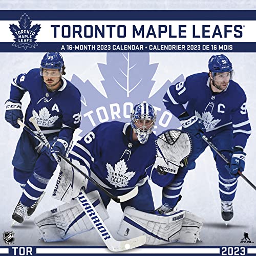 

2023 NHL Toronto Maple Leafs Wall Calendar (Bilingual French) (French Edition)