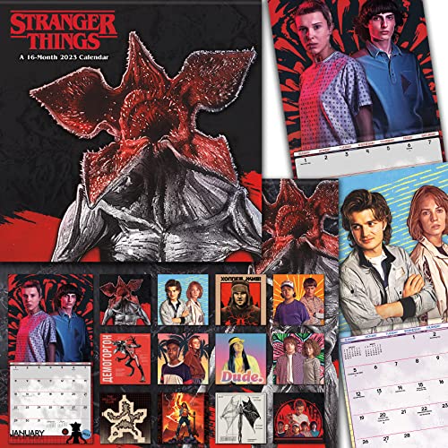 Beispielbild fr 2023 Netflix Stranger Things: Season 4 Wall Calendar zum Verkauf von Big River Books