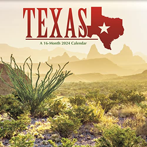 Beispielbild fr 2024 Texas Mini Wall Calendar zum Verkauf von Jenson Books Inc