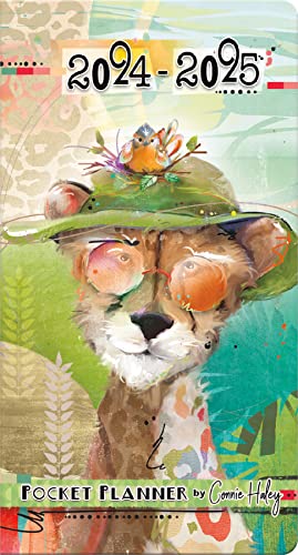 Imagen de archivo de 2024-2025 Sassy Animals by Connie Haley Pocket Planner a la venta por GF Books, Inc.
