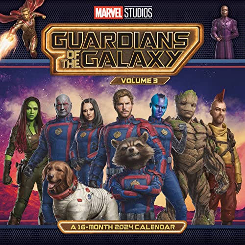 

2024 Marvel Guardians of the Galaxy Vol. 3 Wall Calendar