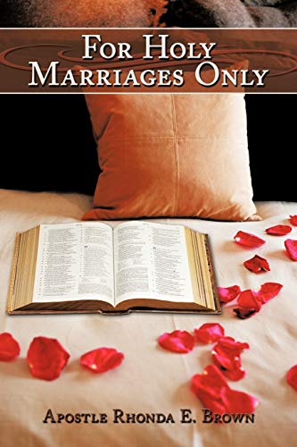 Imagen de archivo de For Holy Marriages Only a la venta por Chiron Media
