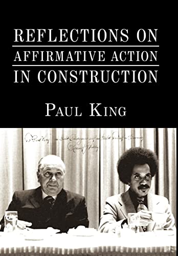 Beispielbild fr Reflections on Affirmative Action in Construction zum Verkauf von Better World Books