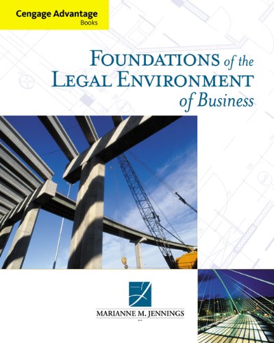 Bundle: Cengage Advantage Books: Foundations of the Legal Environment of Business + s Law Digital Video Library Printed Access Card (9781439033821) by Jennings, Marianne M.