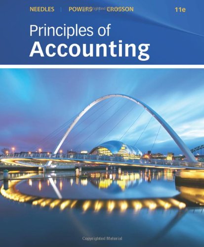 Stock image for Principles of Accounting (Financial Accounting) for sale by Goodwill