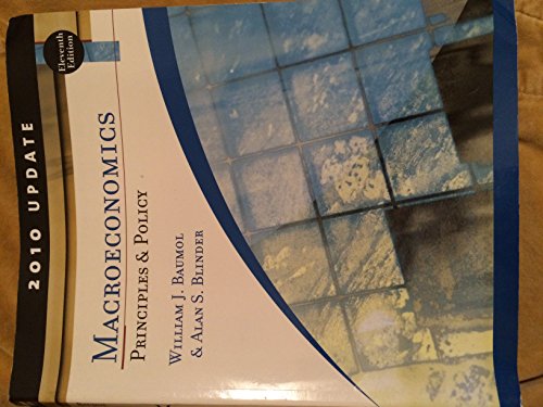 Stock image for Macroeconomics : Principles and Policy, Update 2010 Edition for sale by Better World Books