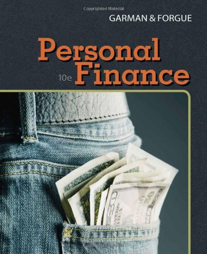 Personal Finance 10e Tenth Edition