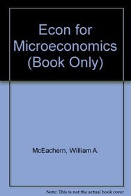 Stock image for ECON for Microeconomics (Book Only) for sale by BookHolders