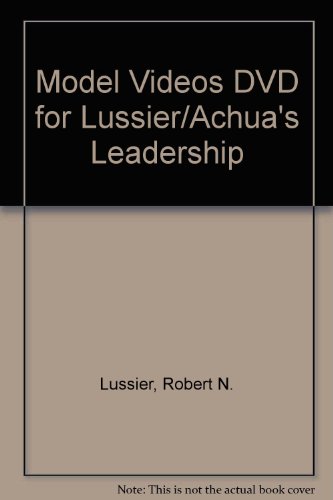 Beispielbild fr Model Videos DVD for Lussier/Achua's Leadership zum Verkauf von One Planet Books