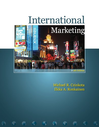 Beispielbild fr International Marketing zum Verkauf von Better World Books